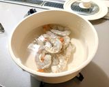 エビとブロッコリーとしめじ塩昆布わさびマヨサラダ作り方2写真