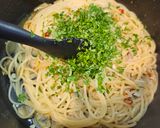 冷凍あさりでボンゴレビアンコ作り方5写真