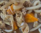 美味しいカレーうどん😋作り方8写真