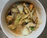 肉無チクワ簡単洋風梅塩昆布味野菜炒め作り方15写真