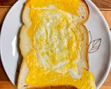フライパンで卵チートースト作り方6写真