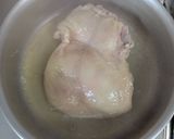 【鶏もも肉の白だし煮】バター風味作り方2写真