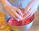挽き肉の千草焼き作り方10写真