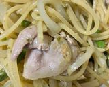 簡単　アスパラと豚肉のバジルソースパスタ作り方12写真
