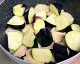 なすと鶏胸肉のピリ辛みぞれ煮作り方5写真