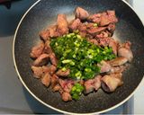 鶏レバーのネギ塩ごま油炒め作り方6写真
