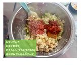 カリっふわ!🖤ライスお好み焼き(簡単編)作り方3写真