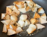 夏野菜たっぷり！漆黒の本格黒酢酢豚作り方7写真