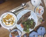 肉汁たっぷりの柔らかい✨ステーキ✨☺⛄作り方60写真