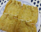 簡単！油揚げのツナマヨ詰め焼き♫作り方2写真