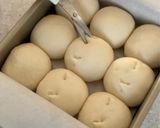 こねない白ねこちぎりパン クリスマス作り方9写真