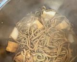 簡単常備菜♪ゼンマイと厚揚げの煮物。味しみしみ😋作り方2写真