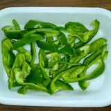 なすピーマン玉ねぎベーコンのカレー炒め作り方2写真