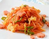 じゃがいもと魚肉ソーセージでナポリタン風作り方8写真