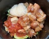 【糖尿病弁当】鳥もも草トマトおじや作り方11写真
