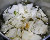 簡単！焼売とキャベツのお味噌汁作り方2写真