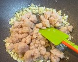 粗挽き鶏ミンチで、高野豆腐の麻婆豆腐作り方6写真