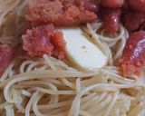 我が家の生たらこパスタ作り方2写真