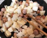 コロコロ♪たけのこ・長芋・ウインナー作り方3写真