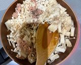 新米泥棒!5分で簡単🩷旨みしかない明太ツナえのき作り方1写真