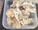 舞茸と長芋のバター醤油炒め作り方2写真