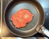 【ワンパンパスタ】ボロネーゼ作り方1写真