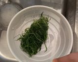 ごま油香るオカヒジキのマヨ和え作り方1写真