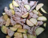 簡単夏の夕飯ナス豚バラ肉スタミナ炒め豚丼作り方5写真