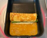 アスパラとチーズの卵焼き作り方7写真