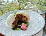 横浜発♡桜仕事終わって桜で包む白玉肉団子作り方9写真