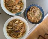 中華風簡単お好み焼味根菜茄子甘酢酢豚作り方15写真