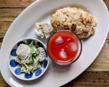 レンチン里芋の味噌マヨごまサラダ作り方6写真