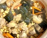 豆活♪大豆・鶏肉・昆布・にんじんの煮物作り方7写真