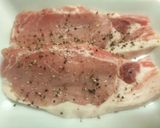 🥃バッファロートレイス香る🇺🇸豚ステーキ🥩作り方1写真
