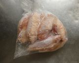 手羽とさつまいものニンニク味噌炒め作り方1写真