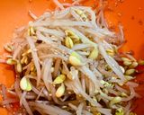 干し貝柱スープで豆もやしのナムル作り方6写真