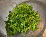 せりとみょうが油揚げの冷やしそうめん作り方1写真