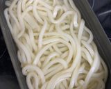 節約キャンプ飯！混ぜるだけコチュジャンうどん作り方2写真