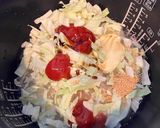 鶏ひき肉とえのきの炊き込み冷凍弁当作り方2写真