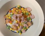 全てレンジ簡単洋風ウスター炒飯弁当作り方2写真