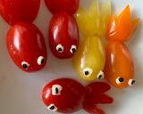 子供喜ぶ　金魚そうめん風（グルテンフリー作り方4写真