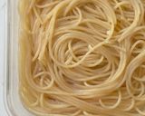 レンジ5分♪子供喜ぶランチ♪明太キムチパスタ作り方1写真