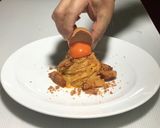 ふりかけで作る明太子かるぼなーら♡作り方14写真