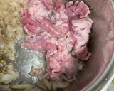 刻みセロリ葉と豚肉のちょいスパイスカレー作り方3写真