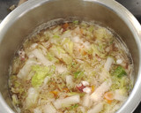 やっさタコと野菜のとろみスープ☆給食作り方3写真