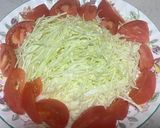 今日の晩御飯♡ヘルシーなチキン南蛮サラダ作り方7写真