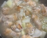 手羽元と大根ののり塩バター煮作り方5写真