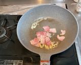 蕎麦とキノコのパスタ作り方2写真