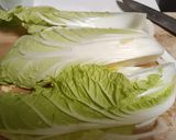 白菜と干し椎茸の煮びたし作り方2写真