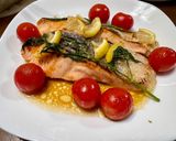 サーモンのディルレモン焼き🇸🇪SWE料理作り方4写真